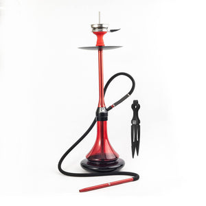 MG Hookah Chrome Edition - Red